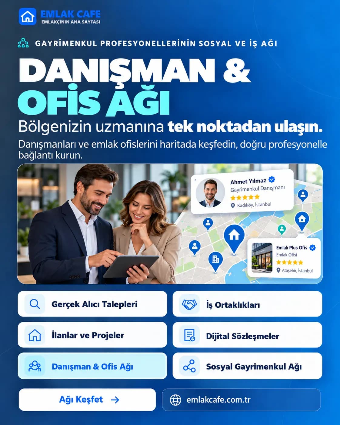 Gayrimenkul paylaşım görseli