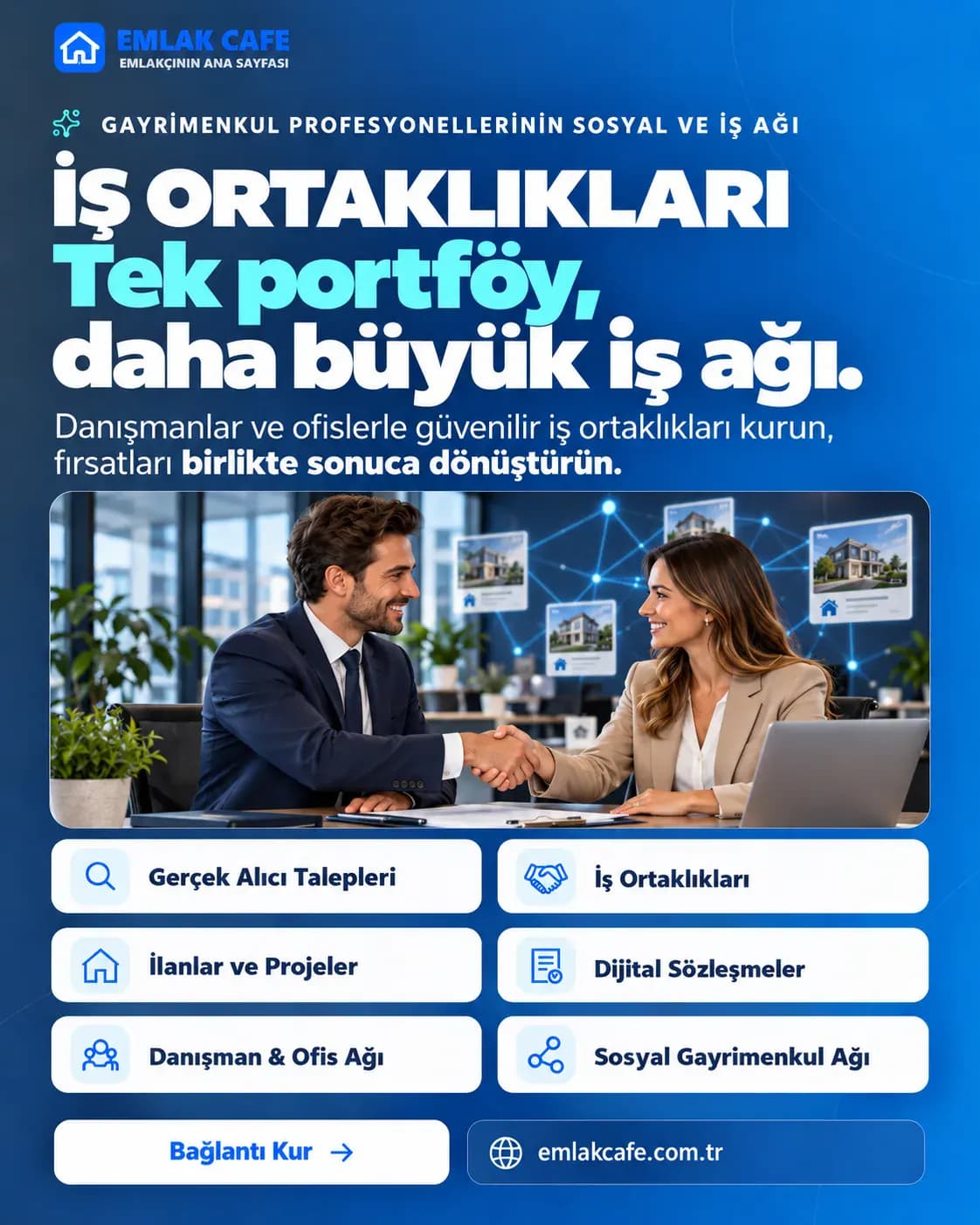 Gayrimenkul paylaşım görseli