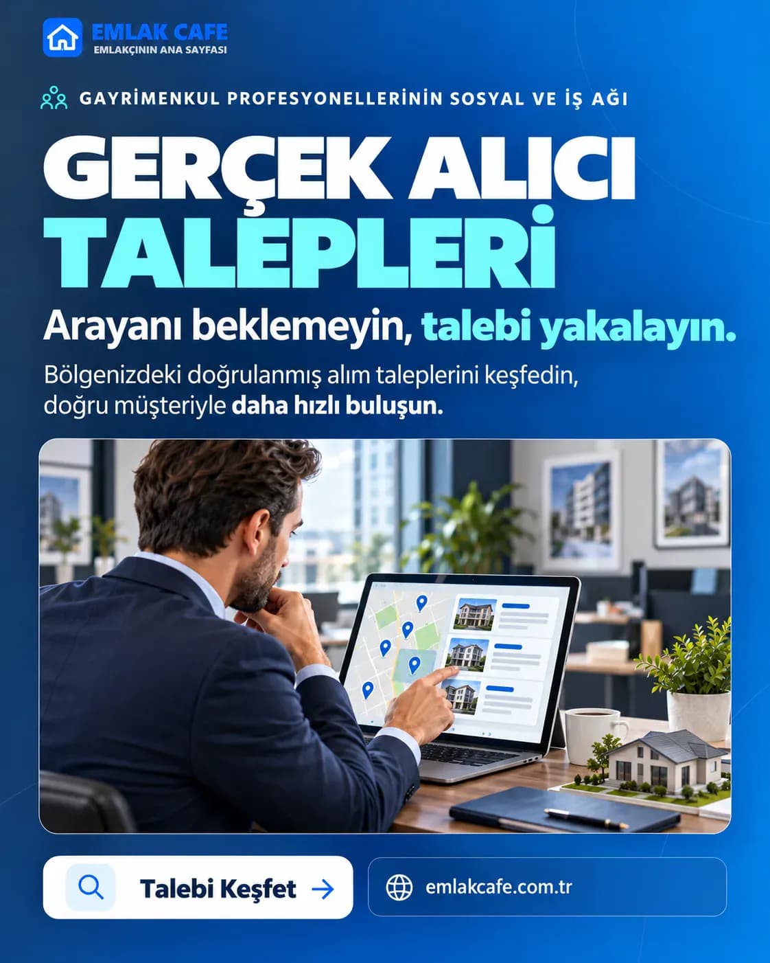 Gayrimenkul paylaşım görseli